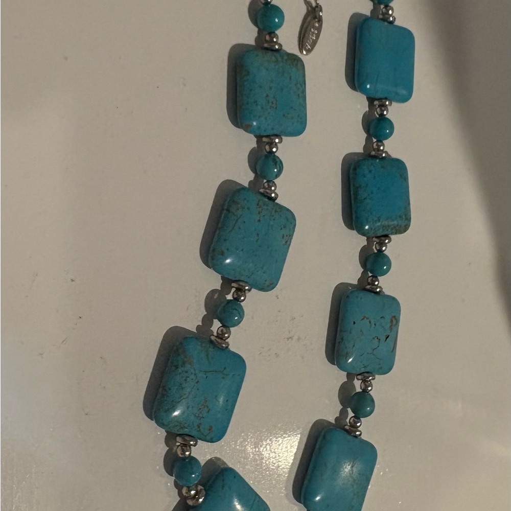 Turquoise Beaded Necklace